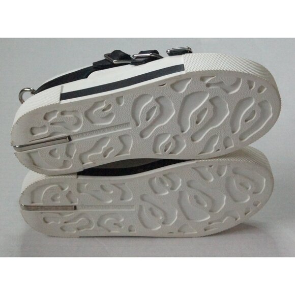 Alexander McQueen White Leather Sneakers - Picture 7 of 16